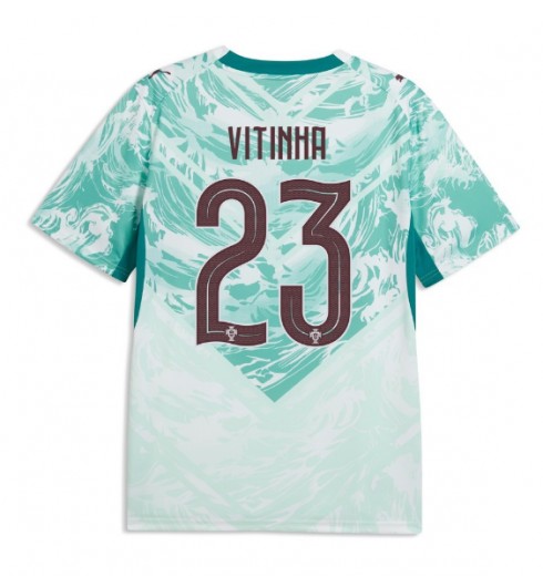 Portugali Vitinha #23 Vieraspaita MM-kisat 2026 Lyhythihainen Portugali Vitinha #23 Vieraspaita MM-kisat 2026 Lyhythihainen